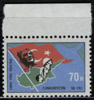 Neuf Sans Charnière La Série 50è Anniversaire De La République Turque, T.B. Michel 1/7 - Autres & Non Classés