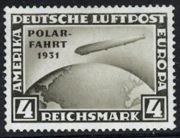 Neuf Avec Charnière N° 42, 4m Polar Fahrt 1931, T.B. - Autres & Non Classés