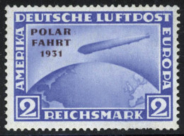 Neuf Avec Charnière N° 41, 2m Polar Fahrt, Variété Sans Trait D'union, Qq Dents Courtes... - Sonstige & Ohne Zuordnung