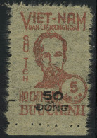 Neuf Sans Gomme N° 60/62, Les 3 Valeurs HO CHI MINH émis Sans Gomme, Bdf, T.B. - Sonstige & Ohne Zuordnung