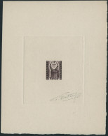 N° 53. 10f Casque Koubamba, épreuve D'artiste En Brun-lilas, Signée, T.B. - Other & Unclassified