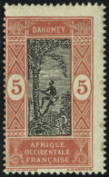 Neuf Sans Charnière N° 104a, 5c Rouge Et Noir, Sans Surcharge, T.B.  Maury - Other & Unclassified