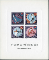 N°2. 4ème Jeux Pacifique Sud. Bloc épreuve De Luxe. T.B. Maury - Sonstige & Ohne Zuordnung