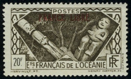 Neuf Avec Charnière N° 140/9, La Série France Libre T.B. 2 Ou 3 Petites Valeurs Pd - Andere & Zonder Classificatie