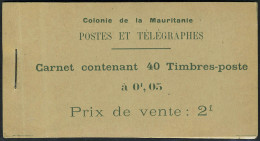 Neuf Sans Charnière N° 2, Carnet Complet De 40 Timbres 5c Papier Couché Rousseurs, Maury - Autres & Non Classés