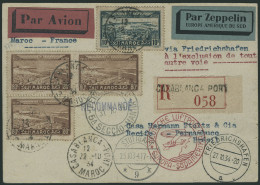 Lettre Zeppelin. SAF 1934, Pour Le Brésil. T.B. - Autres & Non Classés