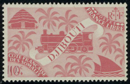 Neuf Sans Charnière N° 235a, 10c Rose Carminé Double Impression De La Valeur T.B. - Other & Unclassified