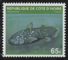 Neuf Sans Charnière N° 510B, 65f Coelacanthe, T.B. - Otros & Sin Clasificación