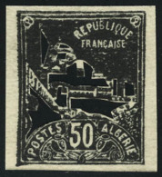 Neuf Sans Gomme 50c Mosquée De La Pêcherie, Coussinet D'impression En Noir, T.B. - Other & Unclassified