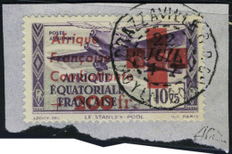 Fragment N° 29, +200f Croix Rouge, Obl Sur Frgt, Signé Brun - Autres & Non Classés