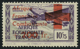 Neuf Avec Charnière N° 29, 10.75 + 200f Croix Rouge T.B. Signé - Otros & Sin Clasificación