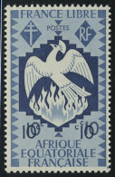 Neuf Sans Charnière N° 142a, 10c Bleu Gris Double Impression De La Valeur, T.B. - Other & Unclassified