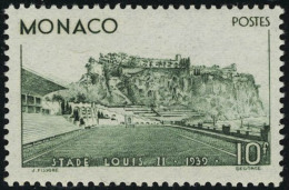 Neuf Sans Charnière N° 184, 10f Stade Louis II, T.B. - Sonstige & Ohne Zuordnung