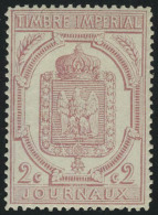 Neuf Avec Charnière N° 7/9, 2c Violet, 2c  Bleu Et 2c Rose, T.B. - Sonstige & Ohne Zuordnung