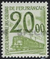 Neuf Sans Charnière N° 31/47, La Série Trains Surchargée Spécimen, T.B. - Autres & Non Classés