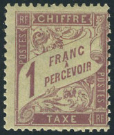Neuf Avec Charnière N° 39, 1f Rose Sur Paille, T.B. Signé Durel - Other & Unclassified