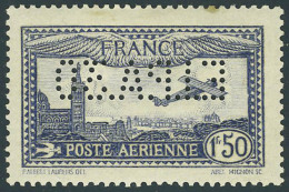 Neuf Avec Charnière N° 6c, 1f50 Outremer Perforé EIPA 30, T.B. Signé Calves - Autres & Non Classés