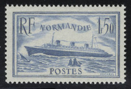 Neuf Sans Charnière N° 300, 1f50 Normandie Bleu Clair, T.B. - Other & Unclassified