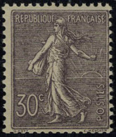 Neuf Sans Charnière N° 133a, 30c Violet Foncé, T.B. Signé Roumet - Autres & Non Classés