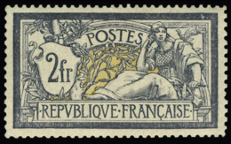 Neuf Avec Charnière N° 122, 2f Violet Et Jaune, Dents Légèrement Recreusées Sur 2... - Sonstige & Ohne Zuordnung