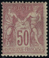 Neuf Avec Charnière N° 104, 50c Rose, Type III, T.B. - Sonstige & Ohne Zuordnung