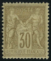 Neuf Avec Charnière N° 80, 30c Brun Jaune Type II, T.B. - Sonstige & Ohne Zuordnung