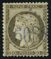 Oblitéré N° 56, 30c Brun, Obl GC 5088 En Bleu Ineboli, Très Belle Frappe, Léger... - Other & Unclassified