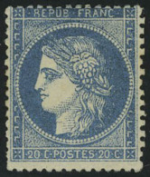 Neuf Avec Charnière N° 37, 20c Bleu T.B. - Other & Unclassified