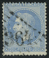 Oblitéré N° 29Bc, 20c Bleu Variété Aux Abeilles T.B. Signé Brun - Other & Unclassified