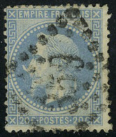 Oblitéré N° 29Bb, 20c Bleu Type II Variété à La Corne, 1 Dent Courte Sinon... - Andere & Zonder Classificatie