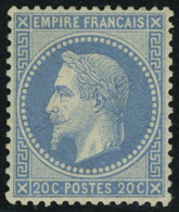 Neuf Avec Charnière N° 29A, 20c Bleu Type I Très Bien Centré, T.B. - Other & Unclassified