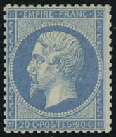 Neuf Avec Charnière N° 22, 20c Bleu, T.B. - Other & Unclassified