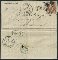 Lettre LE DAGUERRE, Paris 9.11.70, Gazette Des Absents N° 6 à Destination D'Amsterdam, Cachet... - Altri & Non Classificati