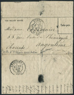 Lettre La Ville D'Orleans, Gazette Des Absents N° 10 23 Nov 70, Départ Paris Rue St Lazare 23 Nov 70... - Sonstige & Ohne Zuordnung