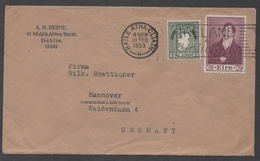 IRLANDE - EIRE - DUBLIN - BAILE ATHA / 1953 LETTRE POUR L ALLEMAGNE (ref LE1062) - Cartas & Documentos