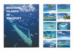 MALDIVES 2016 ** Islands Of Maldives Inseln Der Malediven M/S - OFFICIAL ISSUE - A1708 - Islas