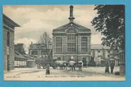 CPA 15 - Usine Springer - Attelage Boeufs MAISONS-ALFORT 94 - Maisons Alfort