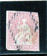 B - Svizzera 1857 - Elvezia Seduta - 1843-1852 Kantonalmarken Und Bundesmarken