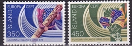 Danisch-Island 1982 Europe CEPT Historical Events  Complete MNH Set Michel 578 / 579 - Nuevos