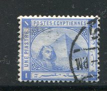 EGYPTE- Y&T N°34- Oblitéré - 1866-1914 Khedivato De Egipto