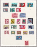 Suisse - Collection Vendue Page Par Page - Timbres Neufs * / Oblitérés - B/TB - Verzamelingen
