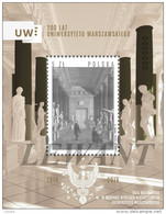 2016.05.13. 200 Years Of The University Of Warsaw - Block MNH - Unused Stamps