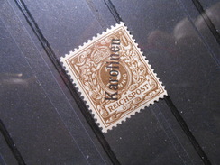 D.R.Mi 1 II   3Pf**MLH  Deutsche Kolonien ( KAROLINEN ) 1900 - Steiler Aufdruck Mi € 35,00 - Carolinen