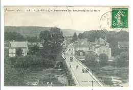 BAR SUR SEINE - Panorama Du Faubourg De La Gare - Bar-sur-Seine