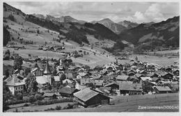 ZWEISIMMEN → Generalansicht, Fotokarte Ca.1950 - Zweisimmen