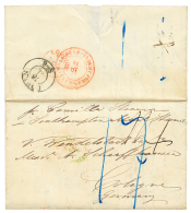 1857 Entire Letter From MONTEVIDEO To GERMANY. Vf. - Uruguay