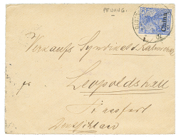 "PENANG MALAYA" : 1902 GERMAN CHINA 20pf Canc. DEUTSCHE SEEPOST + PENANG(verso) On Envelope To GERMANY. RARE. Vf. - Autres & Non Classés