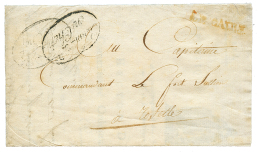 EGYPT - NAPOLEONIC CAmpaign : An 8 LE CAIRE In Red On Complete Entire Illustrated Letter "QUARTIER GENERAL Du CAIRE 20 F - Other & Unclassified