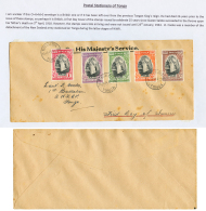 TONGA - 1944 Lot 3 Covers (2 Registered + Censor To USA + FIRST DAY Of Issue). Superb. - Other & Unclassified