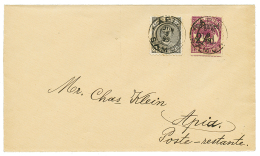1899 2 1/2d+ 2 1/2d On 2 SHILLING 6p Canc. APIA On Envelope To APIA. Vvf. - Other & Unclassified